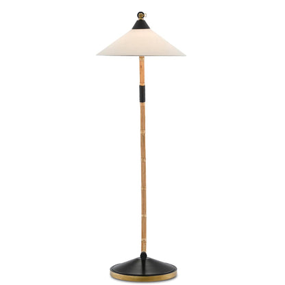 Lisbon 62" Tall Floor Lamp with Fabric Shade