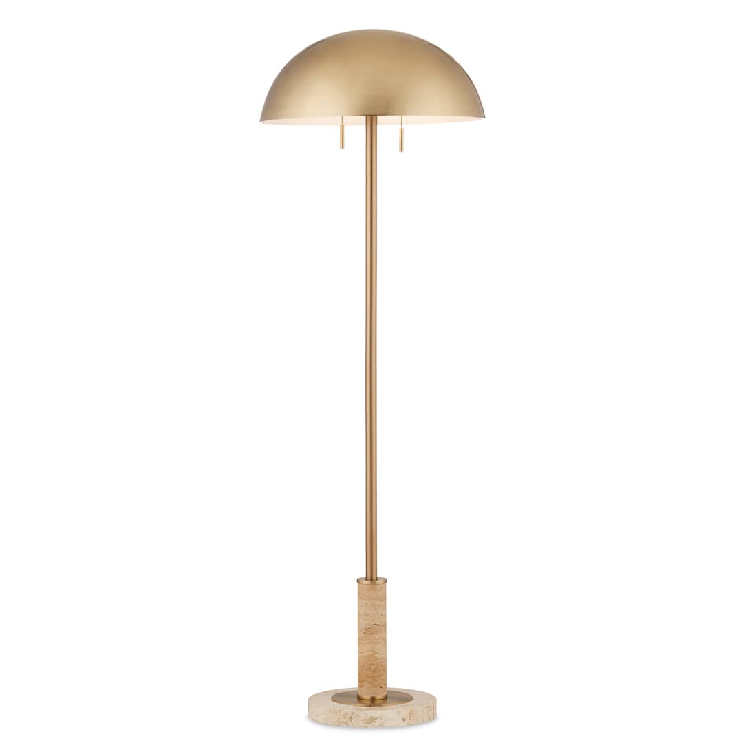 Miles 2 Light 59" Tall Torchiere Floor Lamp