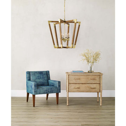 Bastian 6 Light 37" Wide Cage Chandelier