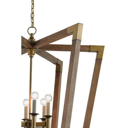 Bastian 6 Light 37" Wide Cage Chandelier