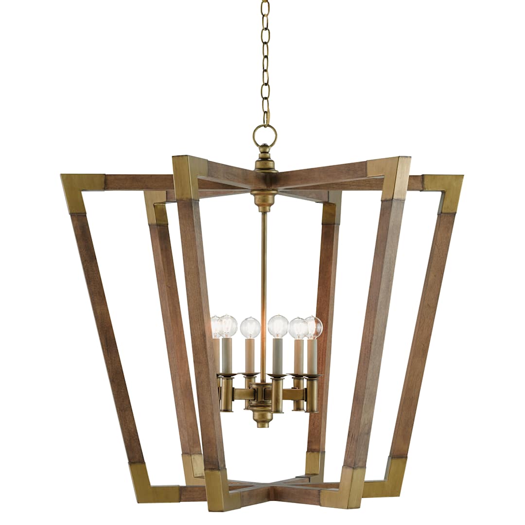 Bastian 6 Light 37" Wide Cage Chandelier