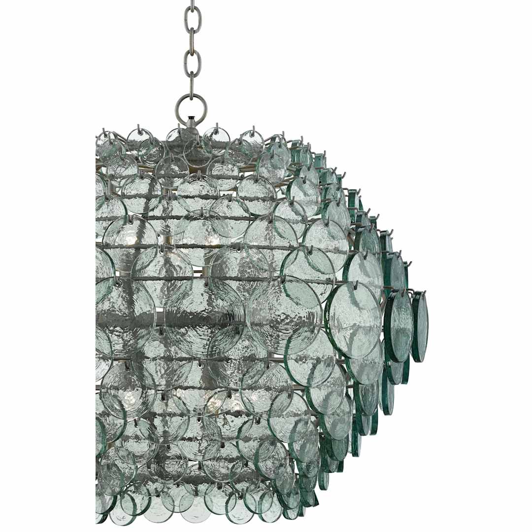 Braithwell 14 Light Wrought Iron Chandelier with Clear Glass Diffusers