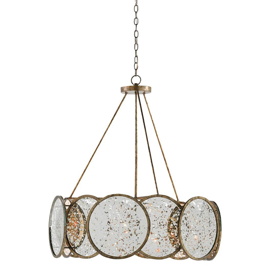 Oliveri 6 Light 34" Wide Drum Chandelier