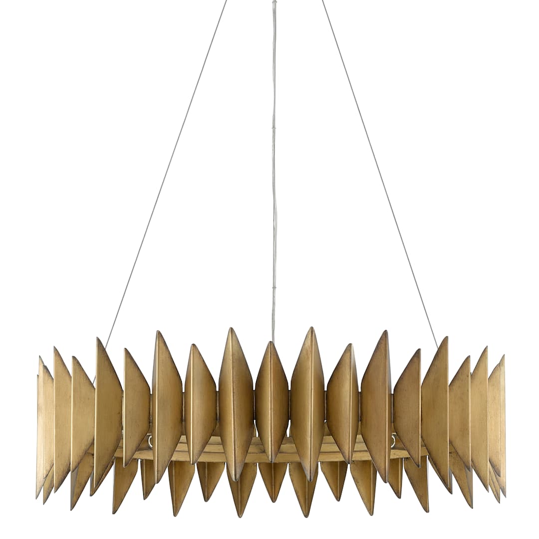 Potter 8 Light 33" Wide Wrought Iron Ring Chandelier