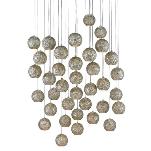 Giro 36 Light 33" Wide Multi Light Pendant