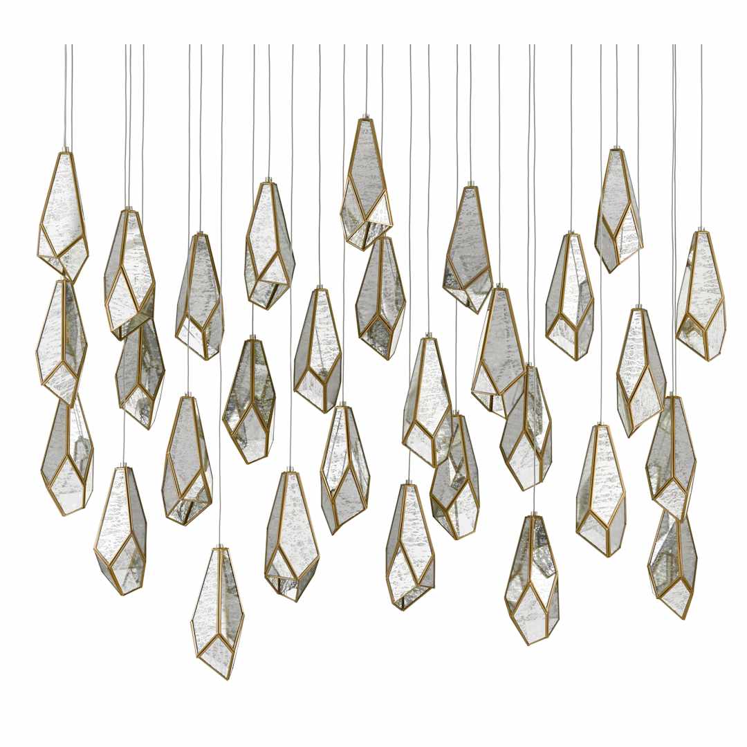 Glace 30 Light 54" Wide Linear Pendant