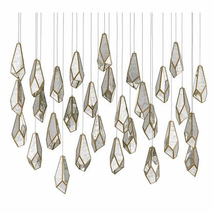 Glace 30 Light 54" Wide Linear Pendant