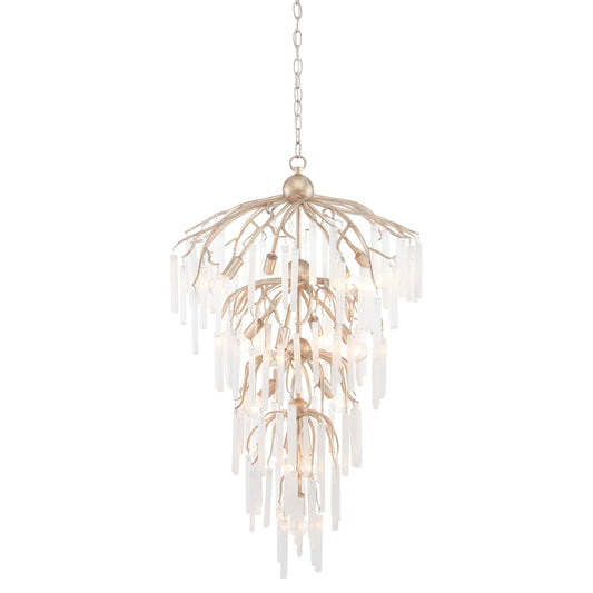 Quatervois 13 Light 27" Wide Crystal Chandelier