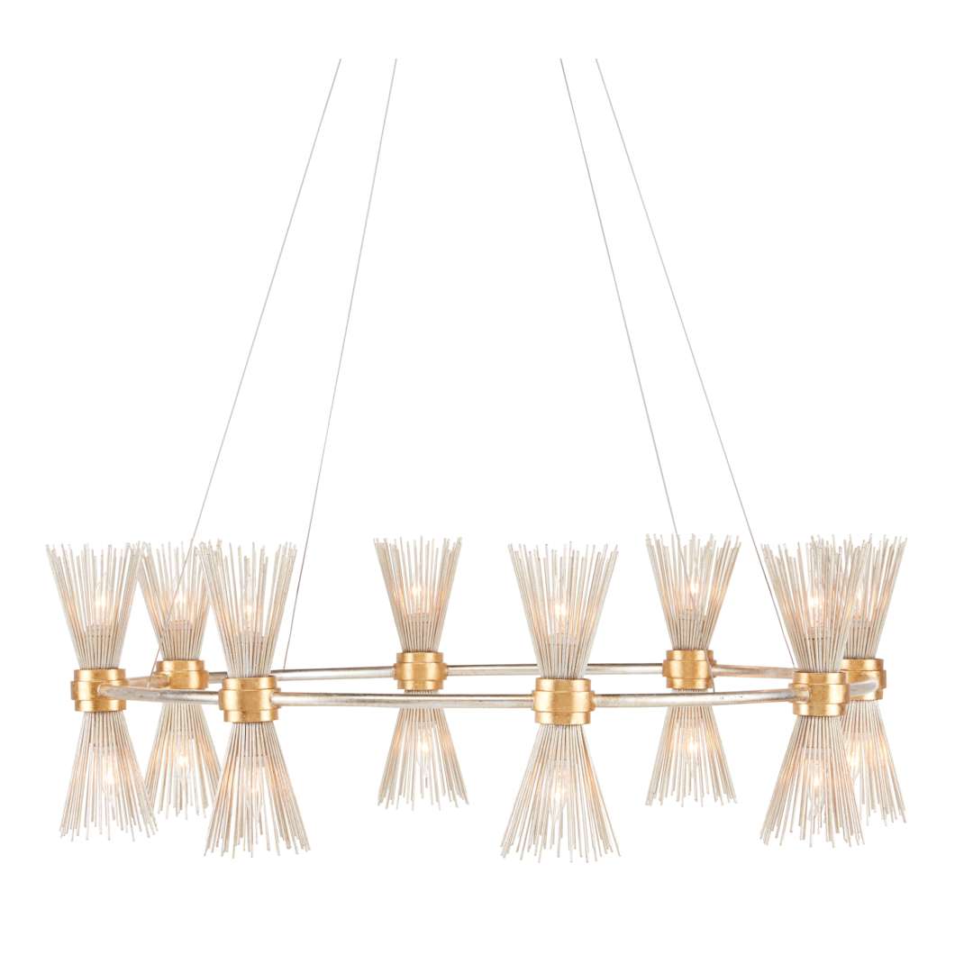 Novatude 16 Light 34" Wide Sputnik Chandelier