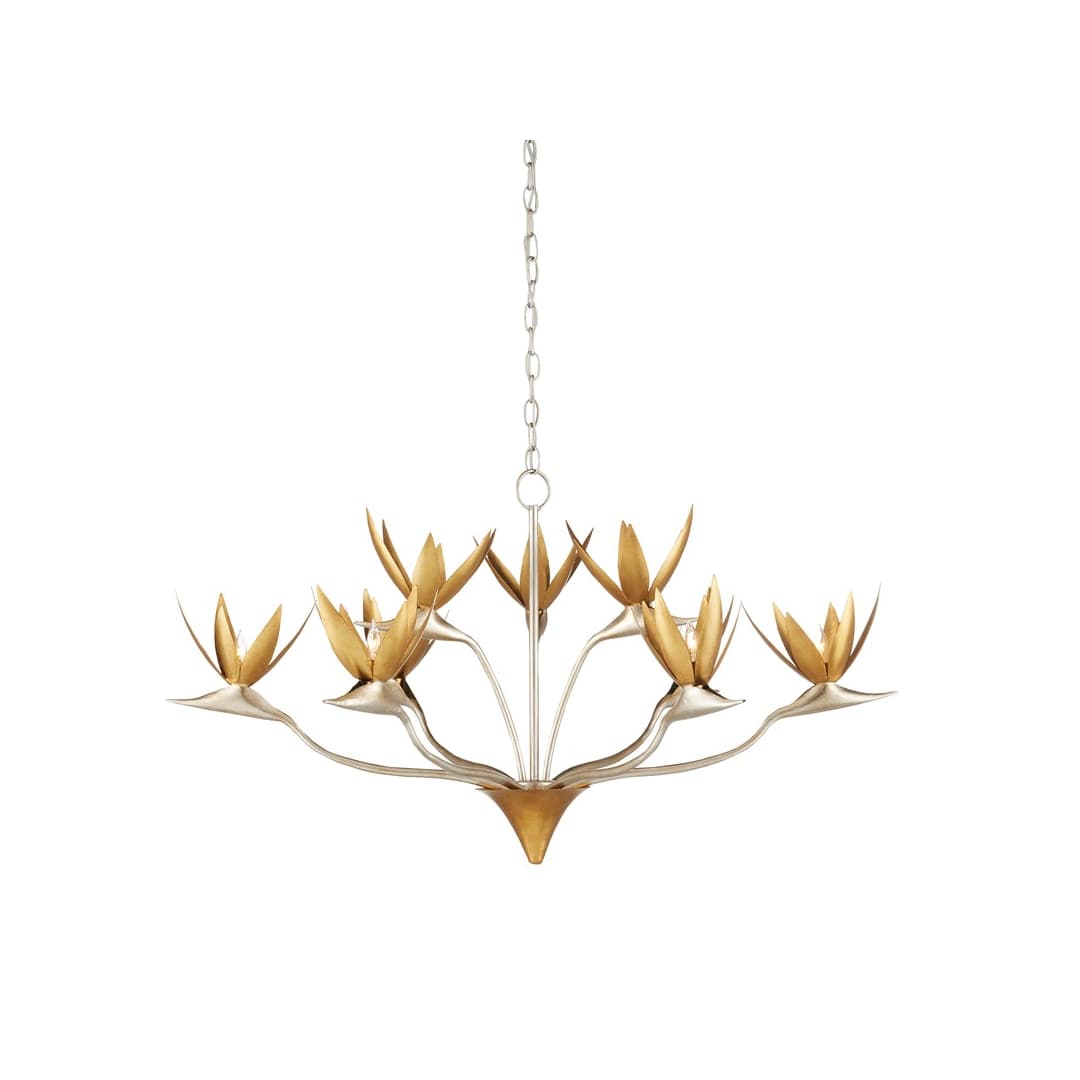 Paradiso 40" Wide Floral Chandelier