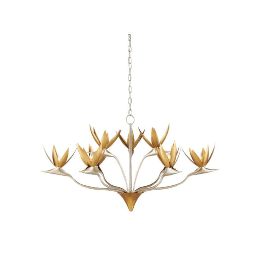 Paradiso 40" Wide Floral Chandelier