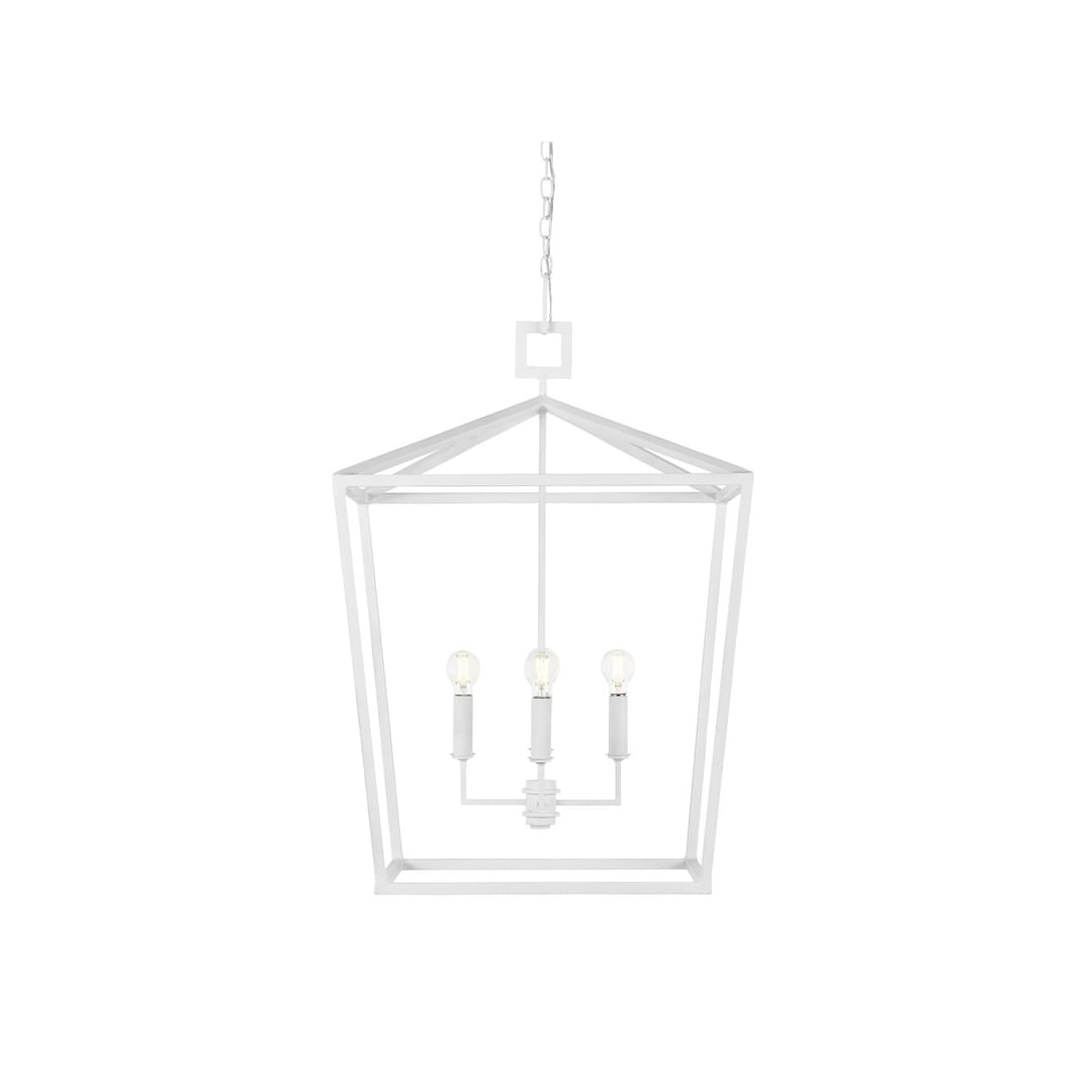 Denison 5 Light 32" Wide Lantern Chandelier