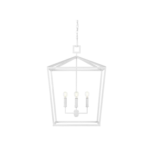 Denison 5 Light 32" Wide Lantern Chandelier