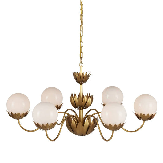 Mirasole 6 Light 37" Wide Chandelier