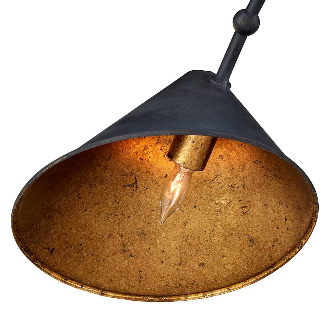 Serpa 5 Light 81" Wide Wrought Iron Chandelier