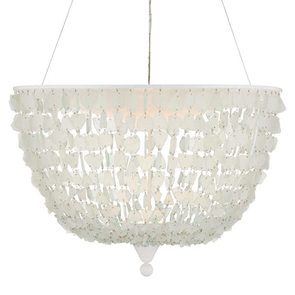 Thalassa 30" Wide LED Wrought Iron Pendant