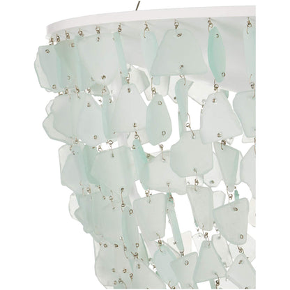 Thalassa 30" Wide LED Wrought Iron Pendant