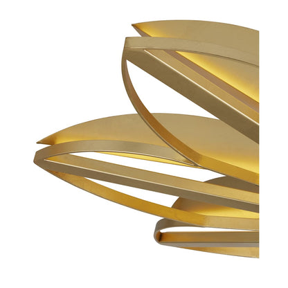 Stewart 32" Wide LED Semi-Flush Ceiling Fixture