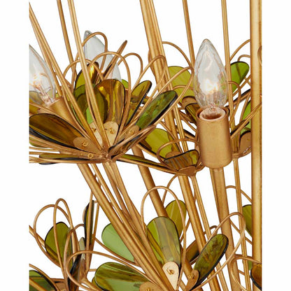 Midsummer 9 Light 39" Wide Wrought Iron Candle Style Chandelier