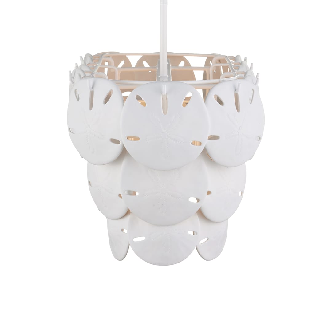 Tulum 5 Light 39" Wide Wrought Iron Linear Chandelier with Bone China Shade