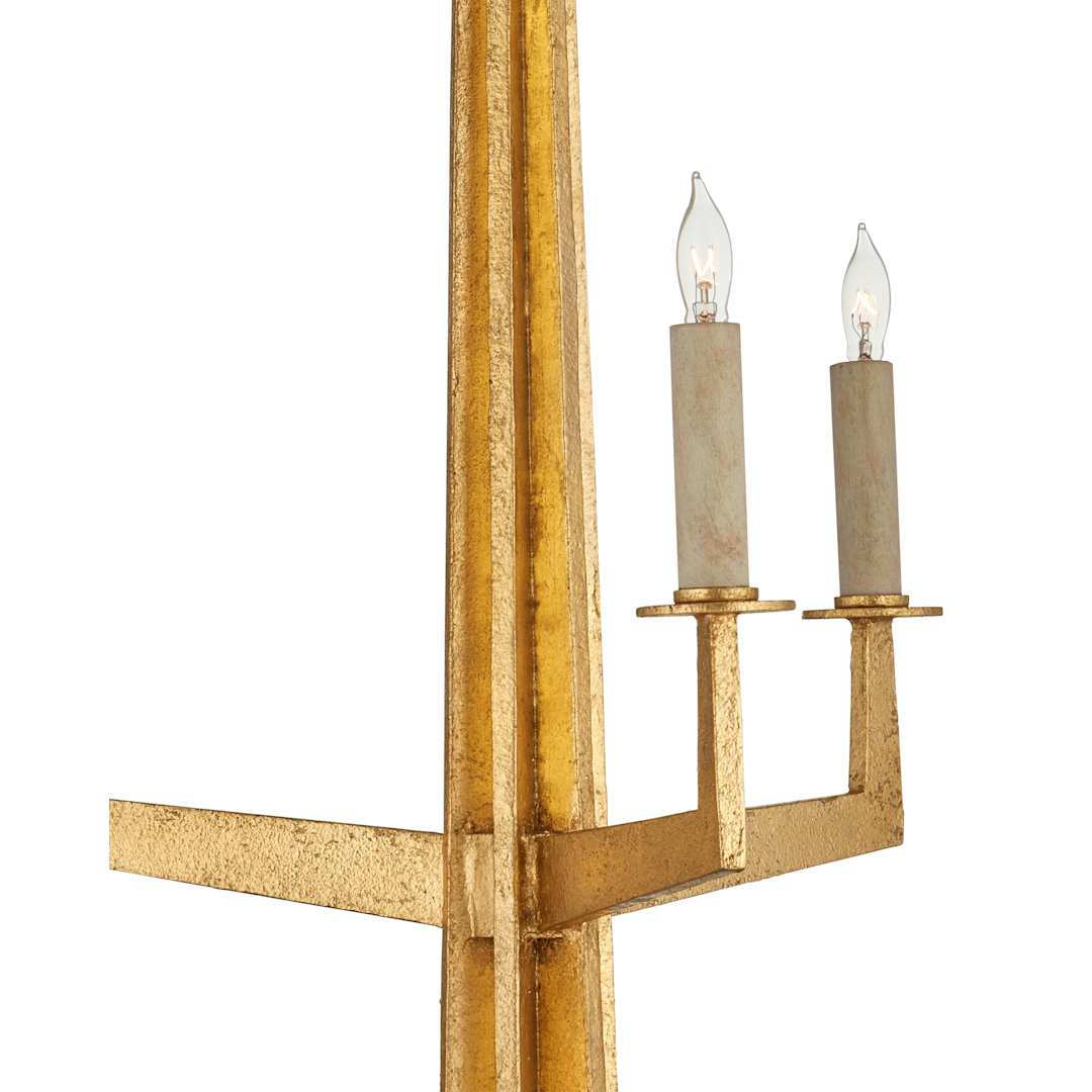 Goldfinch 9 Light 36" Wide Wrought Iron Candle Style Chandelier