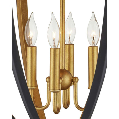 Wycombe 4 Light 24" Wide Taper Candle Pendant