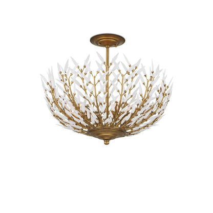 Magnum Opus 4 Light 23" Wide Semi-Flush Bowl Ceiling Fixture