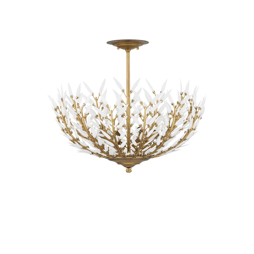 Magnum Opus 4 Light 23" Wide Semi-Flush Bowl Ceiling Fixture