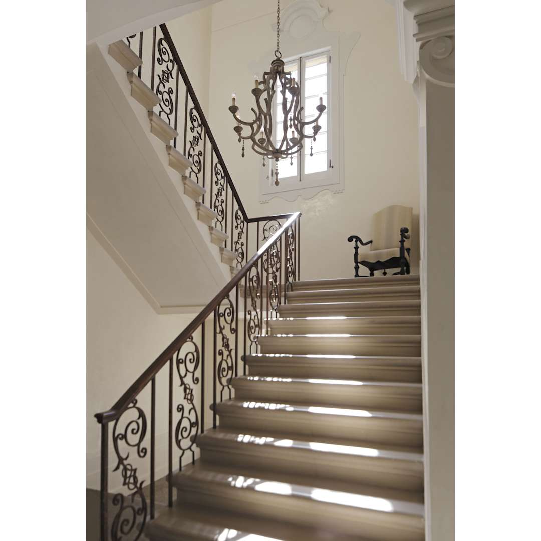 Waterloo 59"H 8 Light Chandelier with Optional Customizable Shades