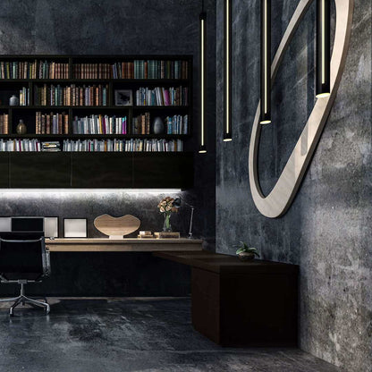 47" Wide 5 Light LED Linear Pendant