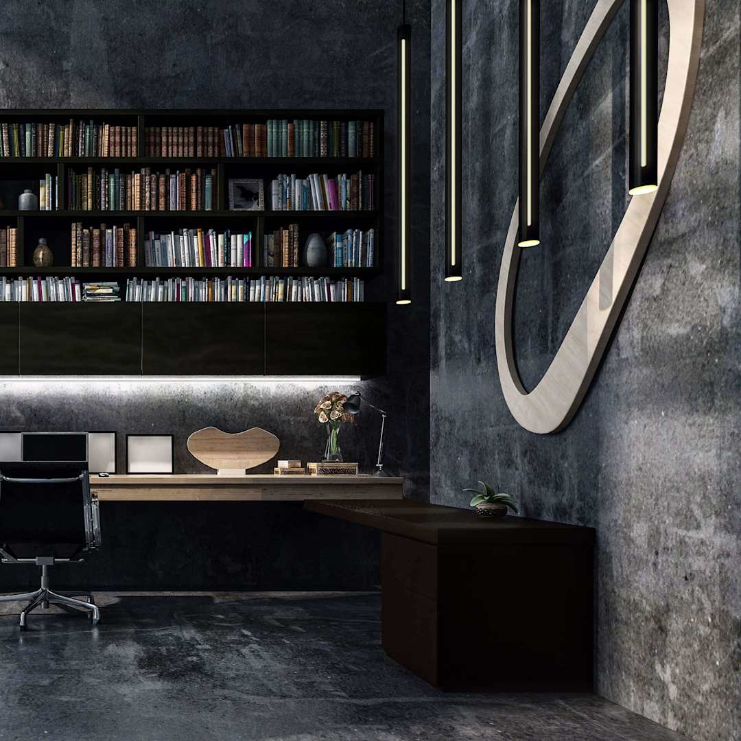 47" Wide 5 Light LED Linear Pendant