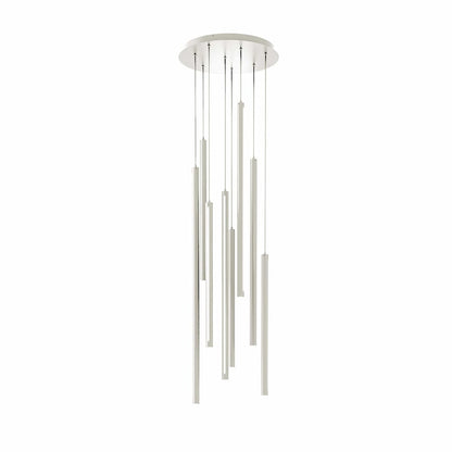 26" Wide 8 Light LED Multi Light Pendant