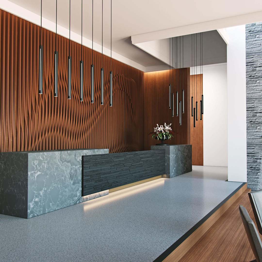 84" Wide 8 Light LED Linear Pendant