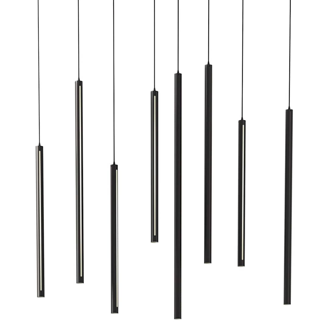 84" Wide 8 Light LED Linear Pendant