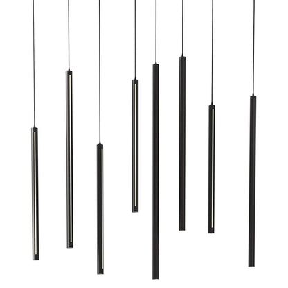 84" Wide 8 Light LED Linear Pendant