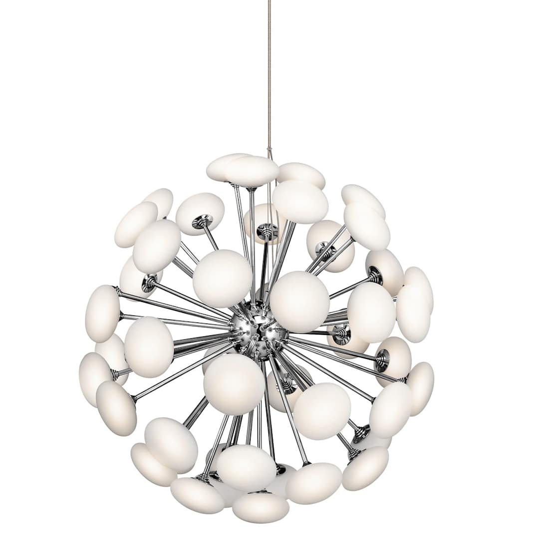 Kotton 49 Light 24" Wide LED Globe Chandelier