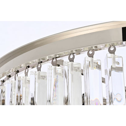 Sydney 58 Light 48" Wide Crystal Waterfall Chandelier