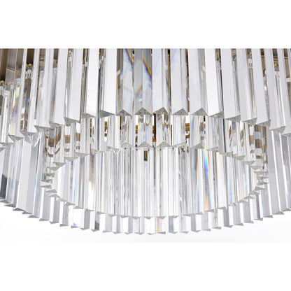 Sydney 8 Light 32" Wide Crystal Drum Chandelier