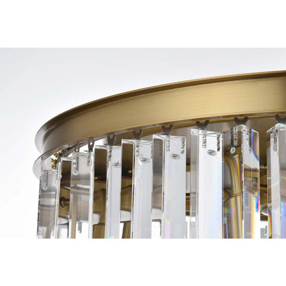 Sydney 8 Light 32" Wide Crystal Drum Chandelier