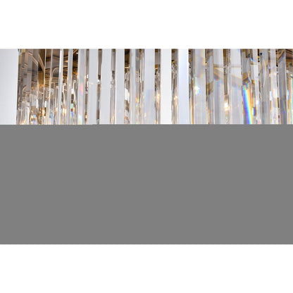 Sydney 10 Light 44" Wide Crystal Drum Chandelier