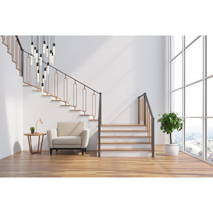 Aurora 36" Wide Crystal Chandelier