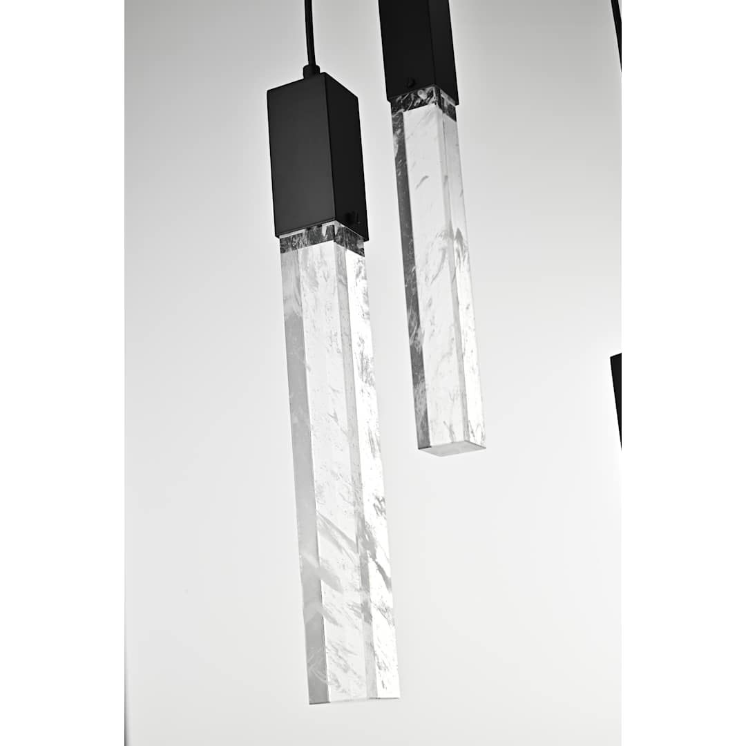 Aurora 36" Wide Crystal Chandelier