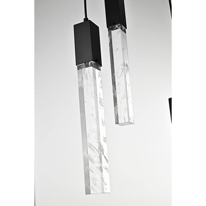 Aurora 36" Wide Crystal Chandelier