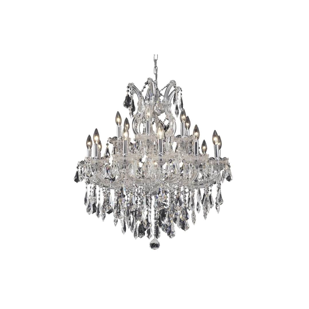 Maria Theresa 19 Light 30" Wide Crystal Chandelier with Clear Royal Cut Crystals