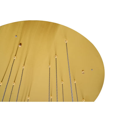 Monroe 5 Light 26" Wide LED Crystal Ring Chandelier with Clear Royal Cut Crystals