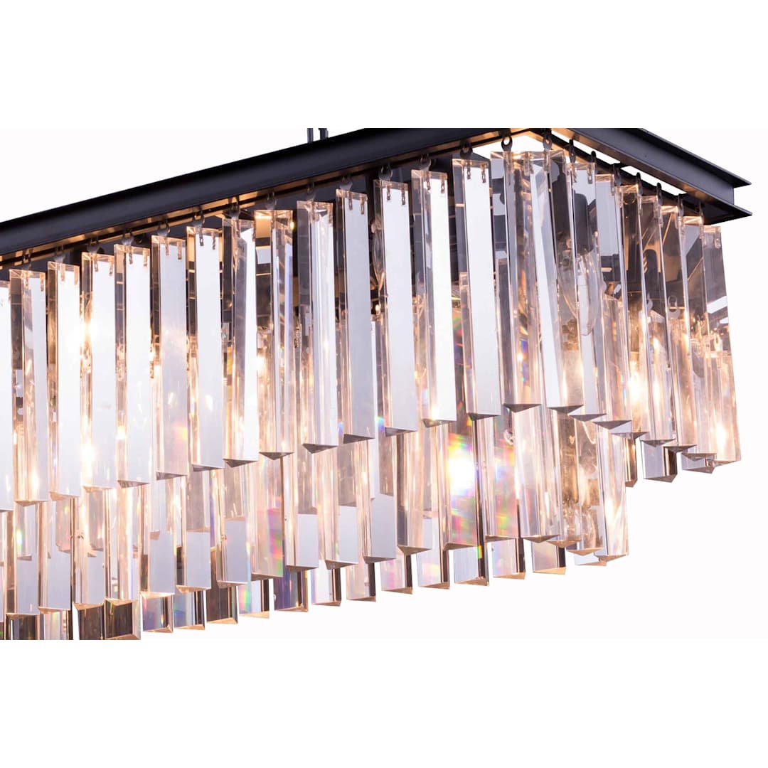 Sydney 12 Light 50" Wide Crystal Waterfall Chandelier