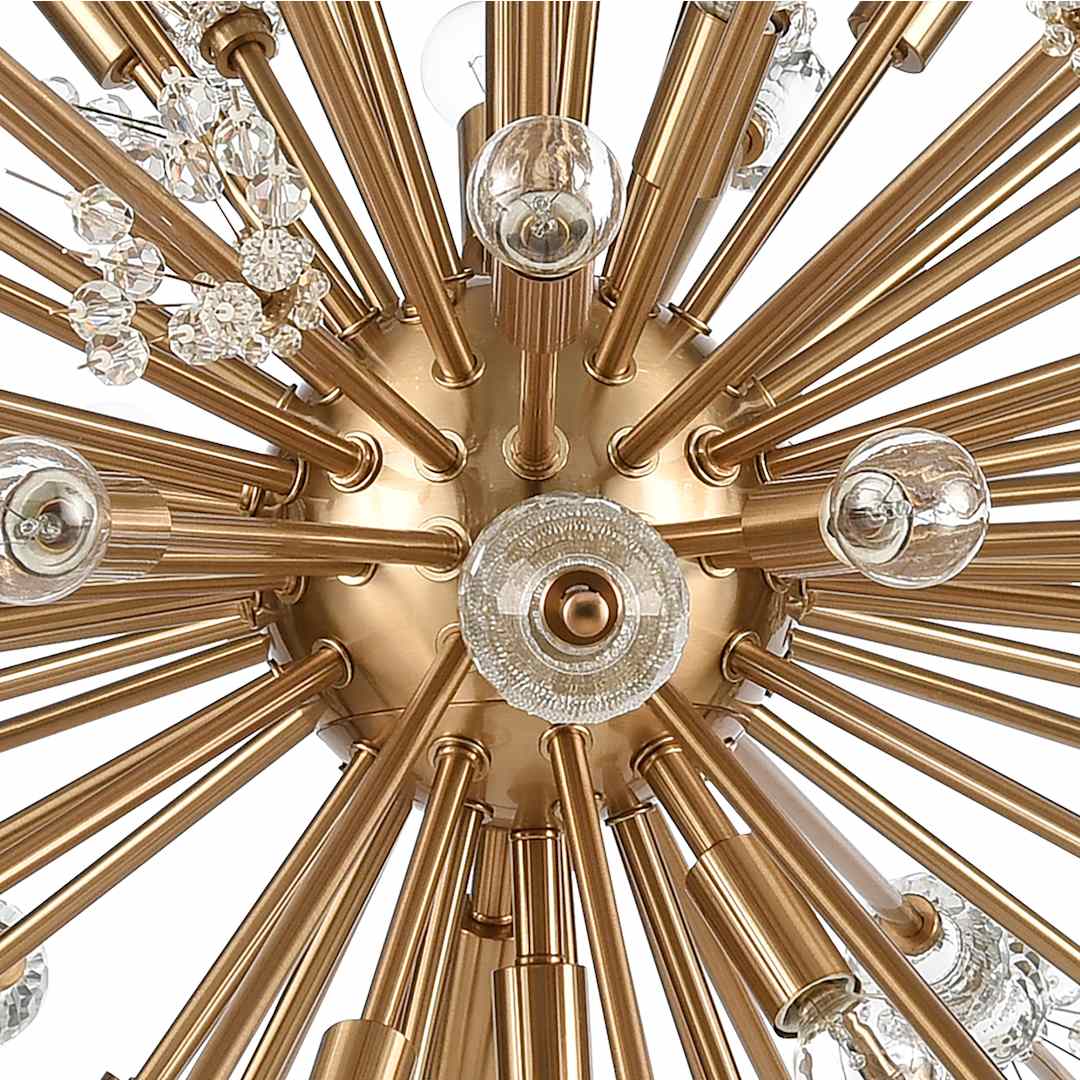 Starburst 29 Light 48" Wide Crystal Sputnik Chandelier