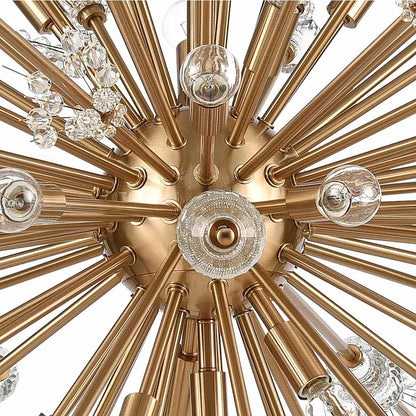 Starburst 29 Light 48" Wide Crystal Sputnik Chandelier