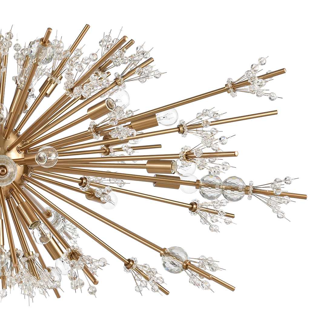 Starburst 29 Light 48" Wide Crystal Sputnik Chandelier