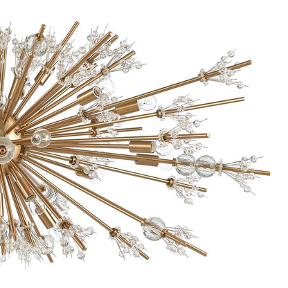 Starburst 29 Light 48" Wide Crystal Sputnik Chandelier